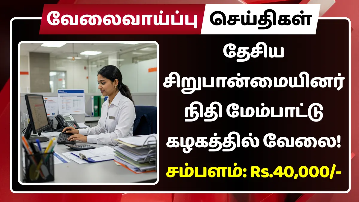 NMDFC Recruitment 2025