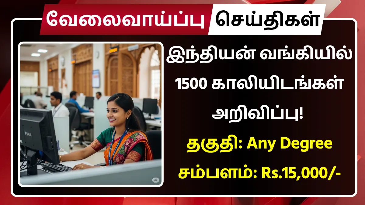 Indian Bank Recruitment 2025
