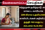 Tamil Nadu Village Assistant Recruitment 2025