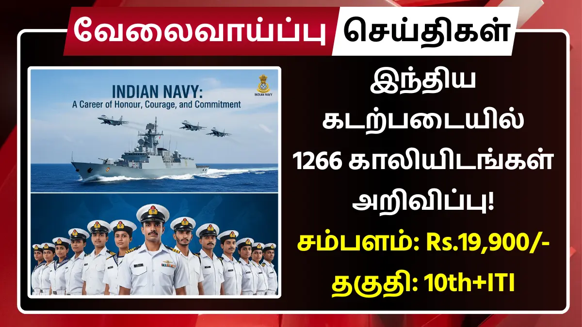 Indian Navy Recruitment 2025 Tradesman
