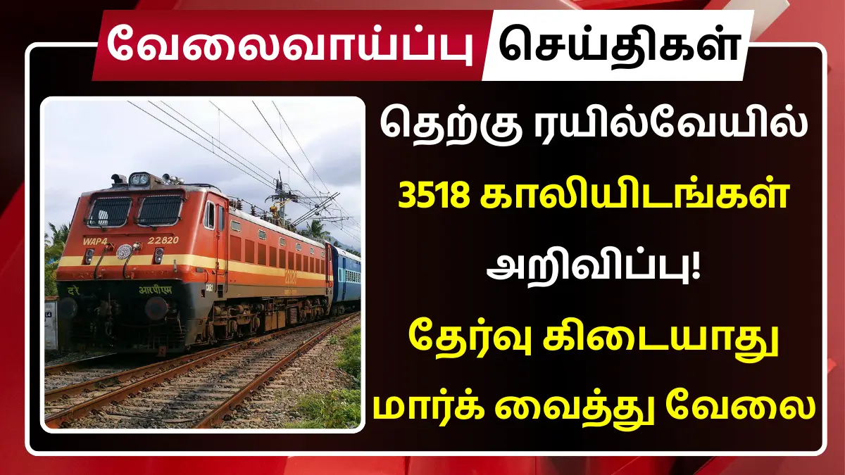 Southern Railway Recruitment 2025