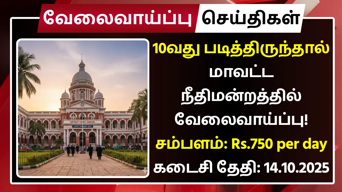 DLSA Tirunelveli Recruitment 2025