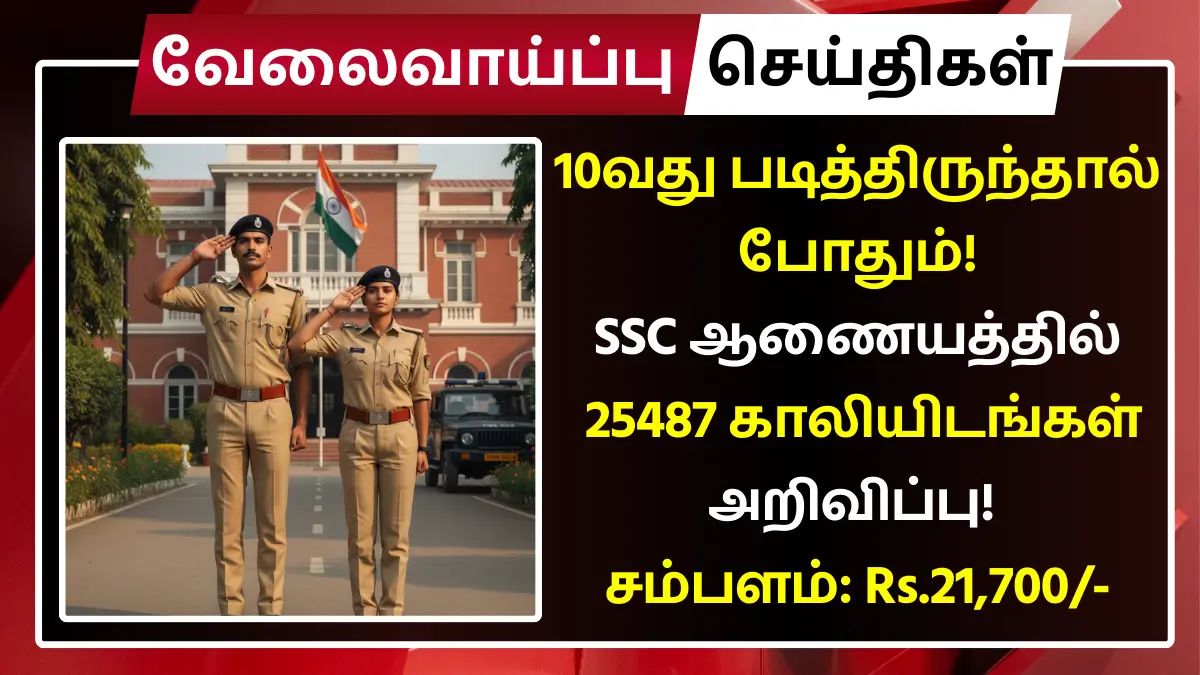 SSC Recruitment 2025