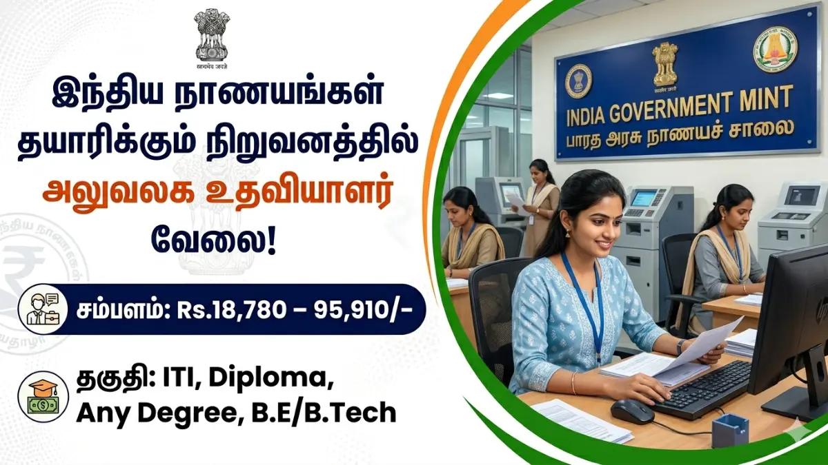 India Government Mint Recruitment 2026
