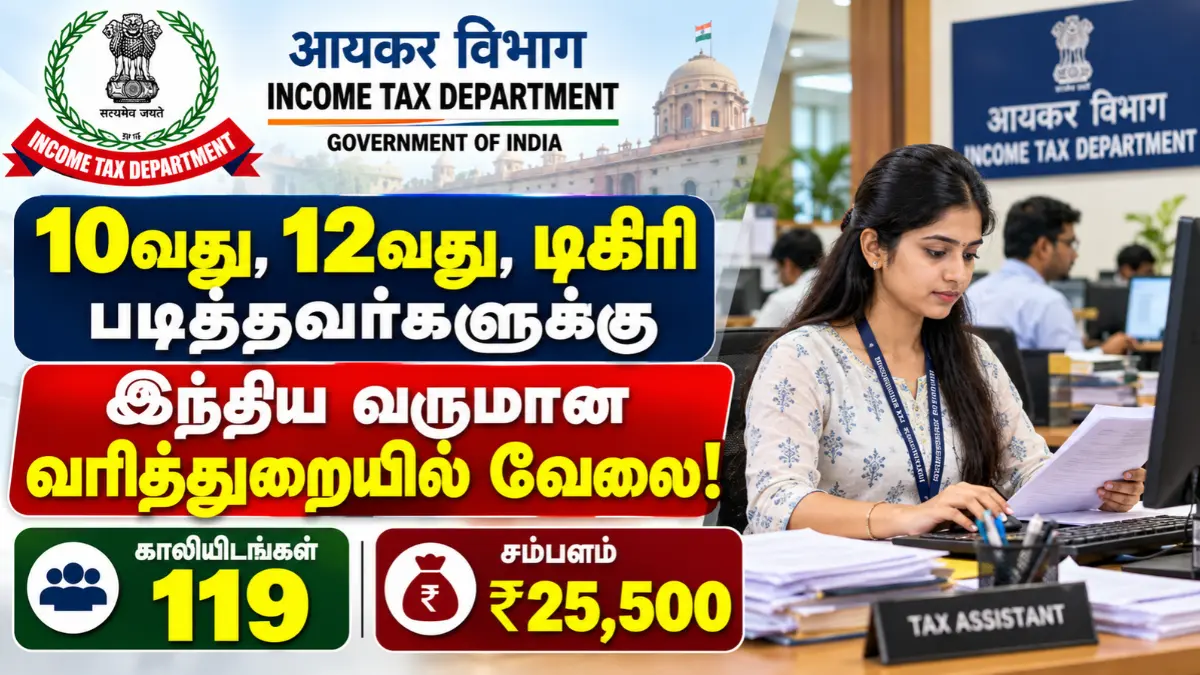 Income Tax Department Delhi Recruitment 2026