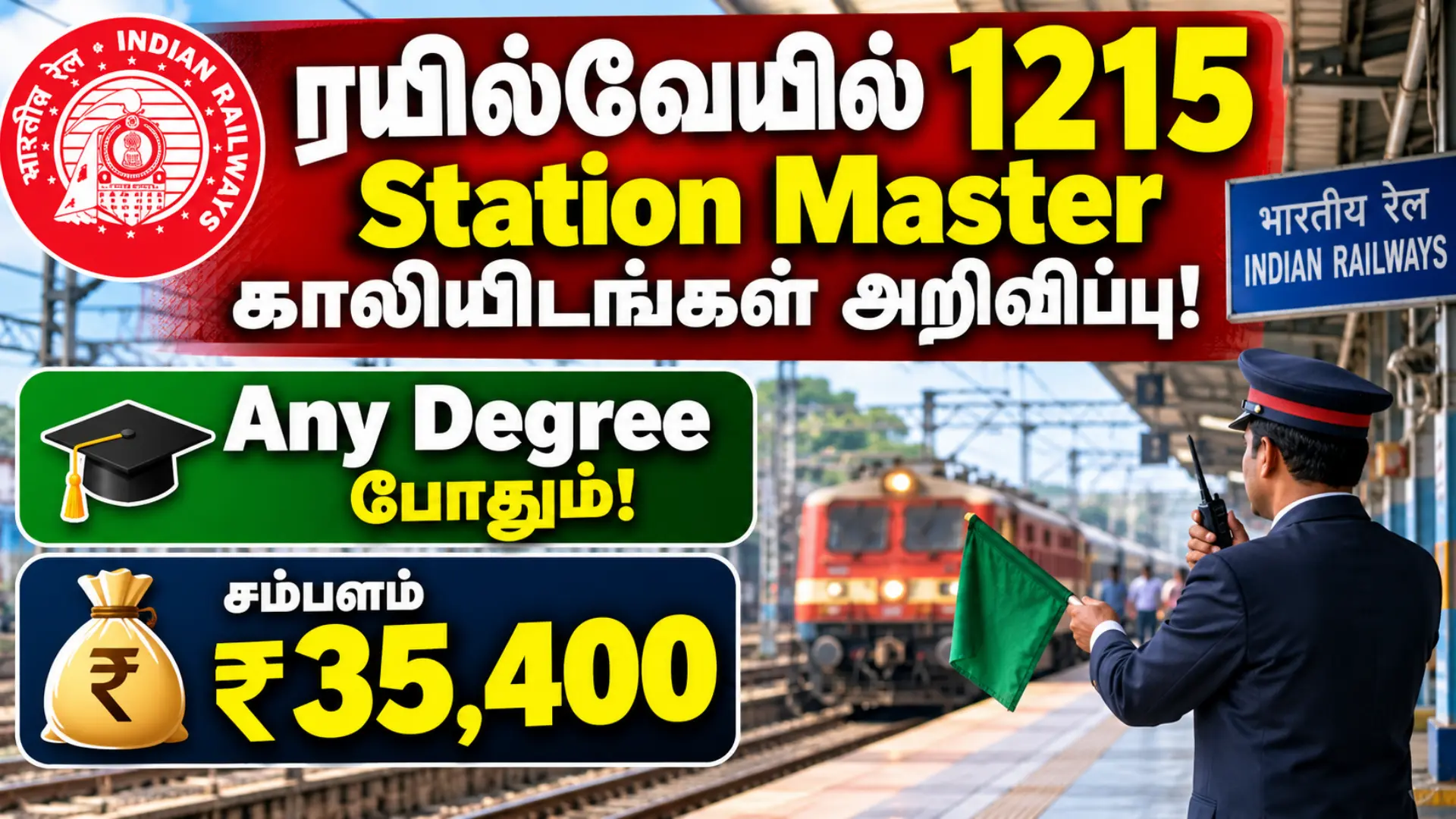 RRB Station Master Recruitment 2026